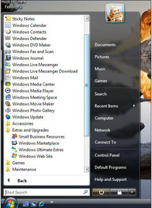 Vista StartMenu